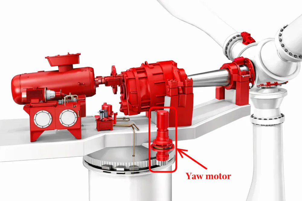Gearbox Planetary-EP-Yaw Drive Planetary Gearbox for Wind Turbine-motor