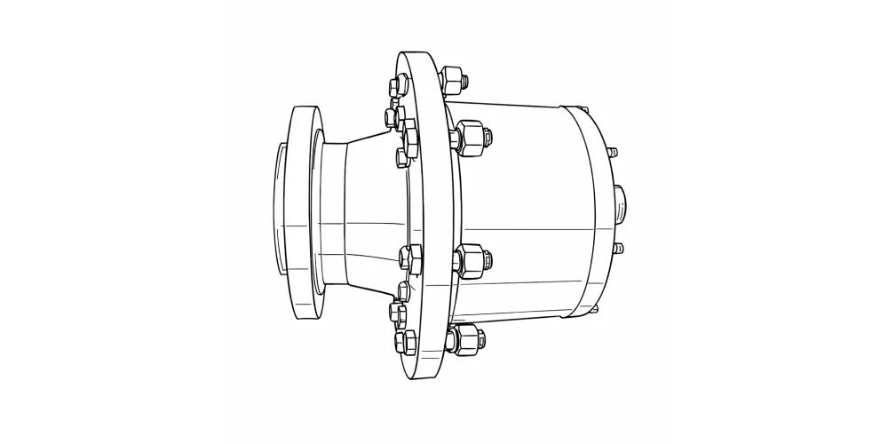Gearbox Planetary-Wheel Drives-EP-Model 4 Flanged Output Drives Planetary Gearbox-draft2
