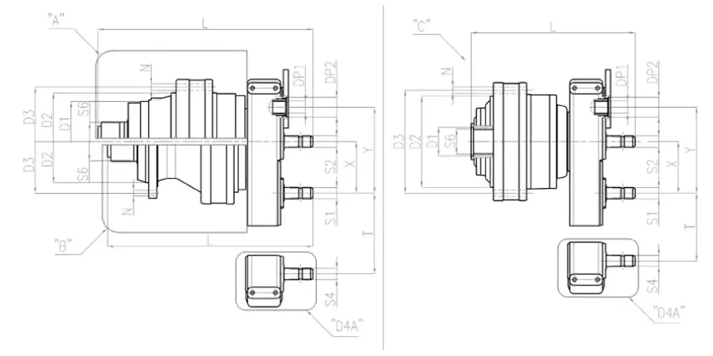 Gearbox Planetary-products-for-EP-EG Series Feed Mixer Planetary Gearbox-draft