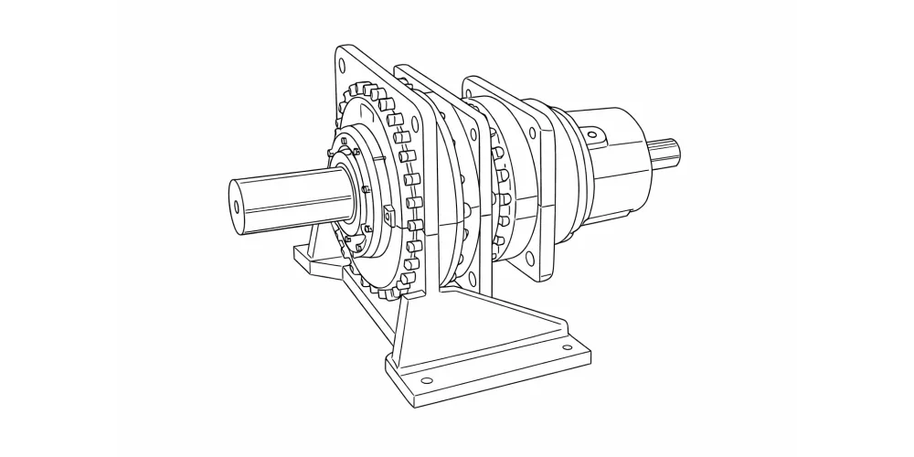 Gearbox Planetary-products-for-EP-double shaft planetary gearboxes with foot dimensions-draft