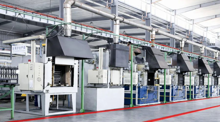 Final assembly and test bench